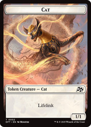 {Cat Token} // {Thopter Token} (#010)
Aetherdrift
Single
Magic: The Gathering