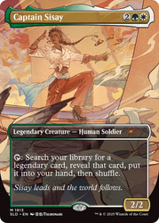 Captain Sisay (Secret Lair) (#1913) (Borderless)\nPromo: General\nSingle\nMagic The Gathering