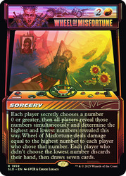 Wheel of Misfortune (Secret Lair) (#1959) (Full Art)\nPromo: General\nSingle\nMagic The Gathering