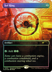 Sol Ring (Secret Lair) (#910) (Borderless)\nPromo: General\nSingle\nMagic The Gathering