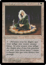Circle of Protection: Blue (BB)\n3rd Edition - Black Border - French\nSingle\nMagic The Gathering