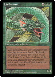 Craw Wurm (BB)\n3rd Edition - Black Border - German\nSingle\nMagic The Gathering