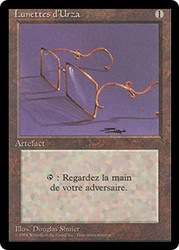 Glasses of Urza (BB)\n3rd Edition - Black Border - French\nSingle\nMagic The Gathering