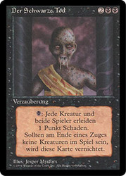 Pestilence (BB)\n3rd Edition - Black Border - German\nSingle\nMagic The Gathering