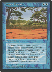 Phantasmal Terrain (BB)\n3rd Edition - Black Border - Italian\nSingle\nMagic The Gathering
