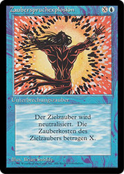 Spell Blast (BB)\n3rd Edition - Black Border - German\nSingle\nMagic The Gathering
