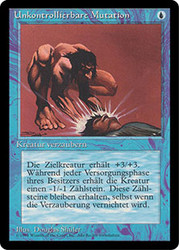 Unstable Mutation (BB)\n3rd Edition - Black Border - German\nSingle\nMagic The Gathering