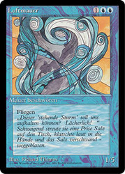 Wall of Air (BB)\n3rd Edition - Black Border - German\nSingle\nMagic The Gathering