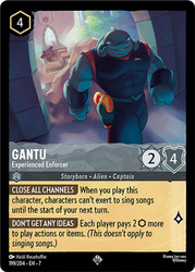 Gantu - Experienced Enforcer
Archazia’s Island
Single
Lorcana