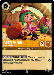 Candlehead - Dedicated Racer
Archazia’s Island
Single
Lorcana