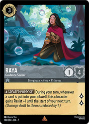 Raya - Guidance Seeker
Archazia’s Island
Single
Lorcana