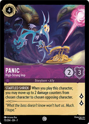 Panic - High-Strung Imp
Archazia’s Island
Single
Lorcana