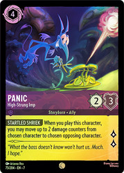 Panic - High-Strung Imp
Archazia’s Island
Single
Lorcana