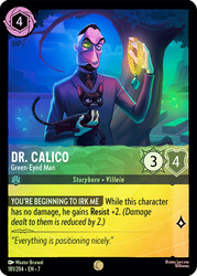 Dr. Calico - Green-Eyed Man
Archazia’s Island
Single
Lorcana