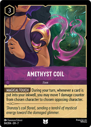 Amethyst Coil
Archazia’s Island
Single
Lorcana