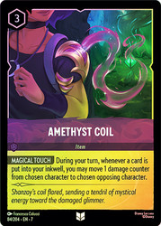 Amethyst Coil
Archazia’s Island
Single
Lorcana