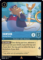 Dawson - Puzzling Sleuth
Archazia’s Island
Single
Lorcana