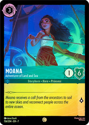 Moana - Adventurer of Land and Sea
Archazia’s Island
Single
Lorcana