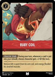 Ruby Coil
Archazia’s Island
Single
Lorcana