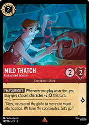 Milo Thatch - Undaunted Scholar
Archazia’s Island
Single
Lorcana