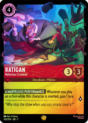 Ratigan - Nefarious Criminal
Archazia’s Island
Single
Lorcana