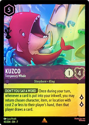Kuzco - Temporary Whale
Archazia’s Island
Single
Lorcana