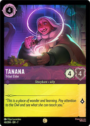 Tanana - Tribal Elder
Archazia’s Island
Single
Lorcana