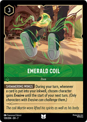 Emerald Coil
Archazia’s Island
Single
Lorcana