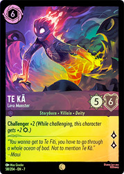 Te Ka - Lava Monster
Archazia’s Island
Single
Lorcana
