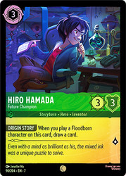 Hiro Hamada - Future Champion
Archazia’s Island
Single
Lorcana