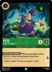 Pete - Pirate Scoundrel
Archazia’s Island
Single
Lorcana