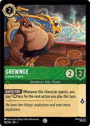 Grewnge - Cannon Expert
Archazia’s Island
Single
Lorcana