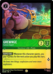 Grewnge - Cannon Expert
Archazia’s Island
Single
Lorcana