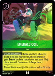 Emerald Coil
Archazia’s Island
Single
Lorcana