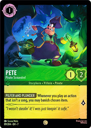 Pete - Pirate Scoundrel
Archazia’s Island
Single
Lorcana