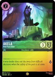Akela - Wolf Pack Elder
Archazia’s Island
Single
Lorcana