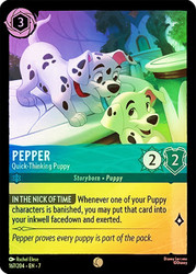 Pepper - Quick‐Thinking Puppy
Archazia’s Island
Single
Lorcana