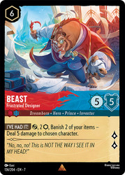 Beast - Frustrated Designer
Archazia’s Island
Single
Lorcana