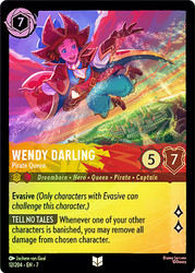 Wendy Darkling - Pirate Queen
Archazia’s Island
Single
Lorcana