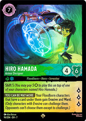 Hiro Hamada - Armor Designer
Archazia’s Island
Single
Lorcana