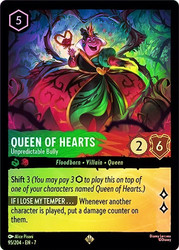 Queen of Hearts - Unpredictable Bully
Archazia’s Island
Single
Lorcana
