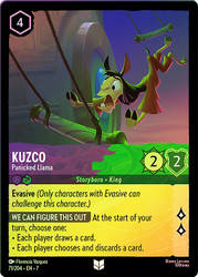 Kuzco - Panicked Llama
Archazia’s Island
Single
Lorcana