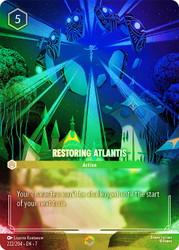 Restoring Atlantis (Enchanted)
Archazia’s Island
Single
Lorcana