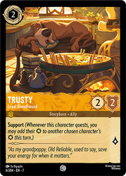 Trusty - Loyal Bloodhound
Archazia’s Island
Single
Lorcana