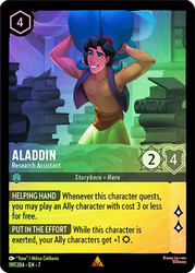 Aladdin - Research Assistant
Archazia’s Island
Single
Lorcana