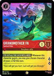 Grandmother Fa - Spirited Elder
Archazia’s Island
Single
Lorcana