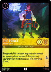 The Prince - Vigilant Suitor
Archazia’s Island
Single
Lorcana