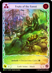 Fruits of the Forest (Blue) (Armory Event) (Extended Art)
Promotional Cards
Single
Flesh and Blood