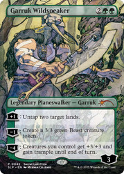 Garruk Wildspeaker (Secret Lair Prize) (#042) (Borderless)\nPromo: General\nSingle\nMagic The Gathering