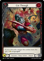 Cut Through (Red) (GEM Pack) (Extended Art)
Promotional Cards
Single
Flesh and Blood